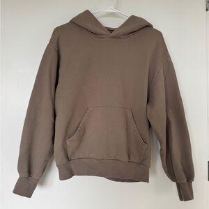 Aritzia Super Fleece Hoodie - Taupe